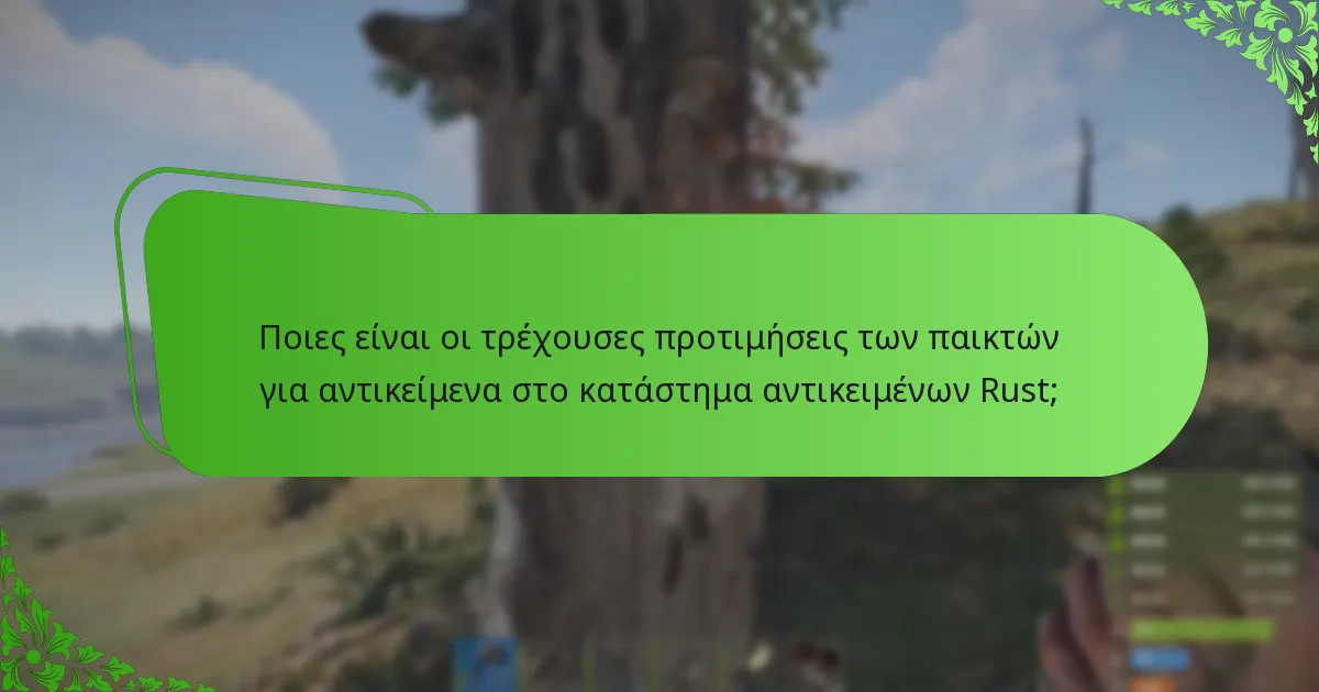 Ποια αντικείμενα προσφέρουν την καλύτερη αξία για τα χρήματα στο κατάστημα αντικειμένων Rust;