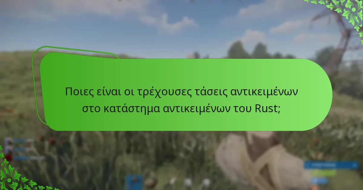 Ποια αντικείμενα αξίζει να αγοράσετε με βάση τις τάσεις και την ανατροφοδότηση;